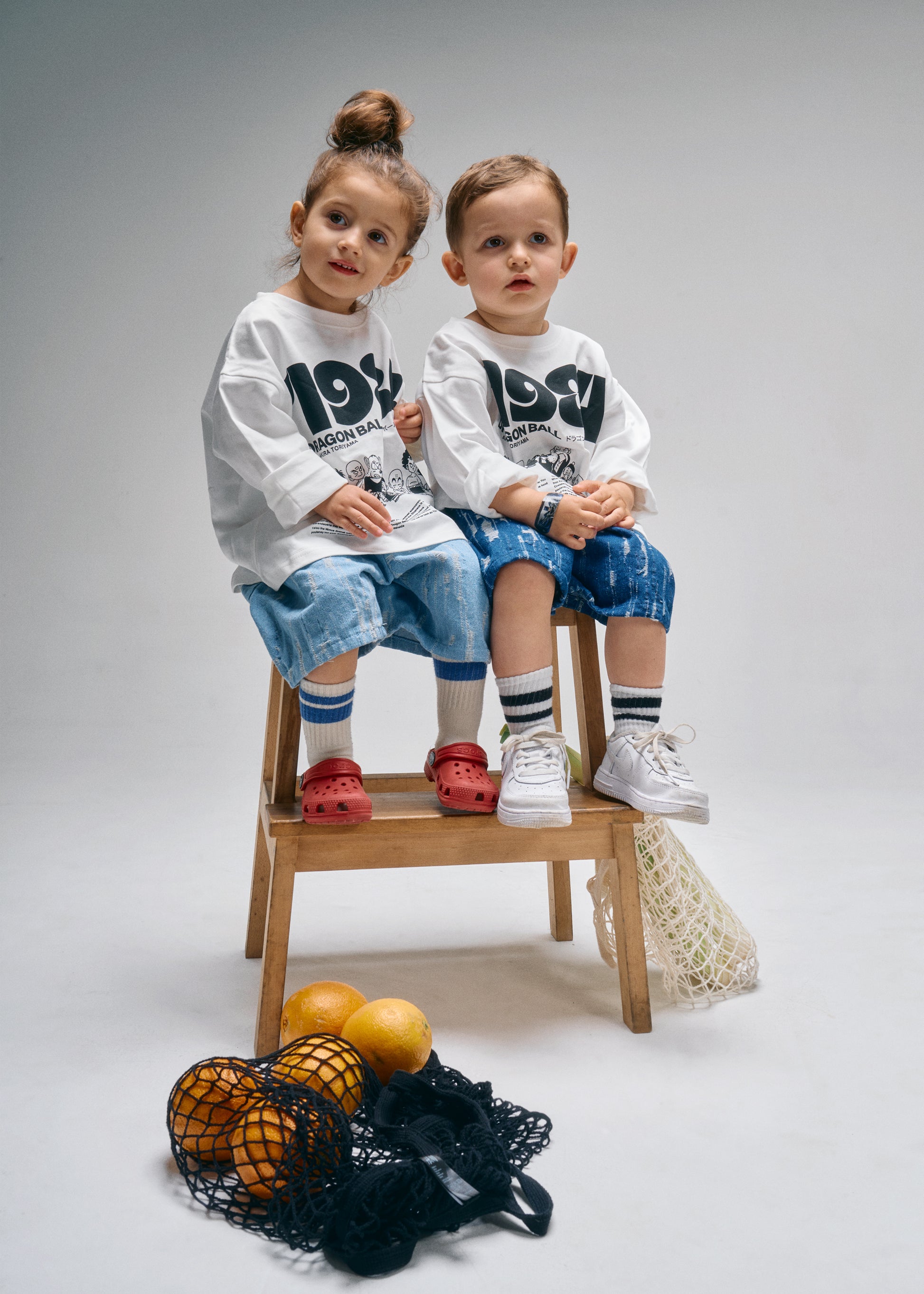 Pantaloncini in Denim Lavorato - Never Say Kids