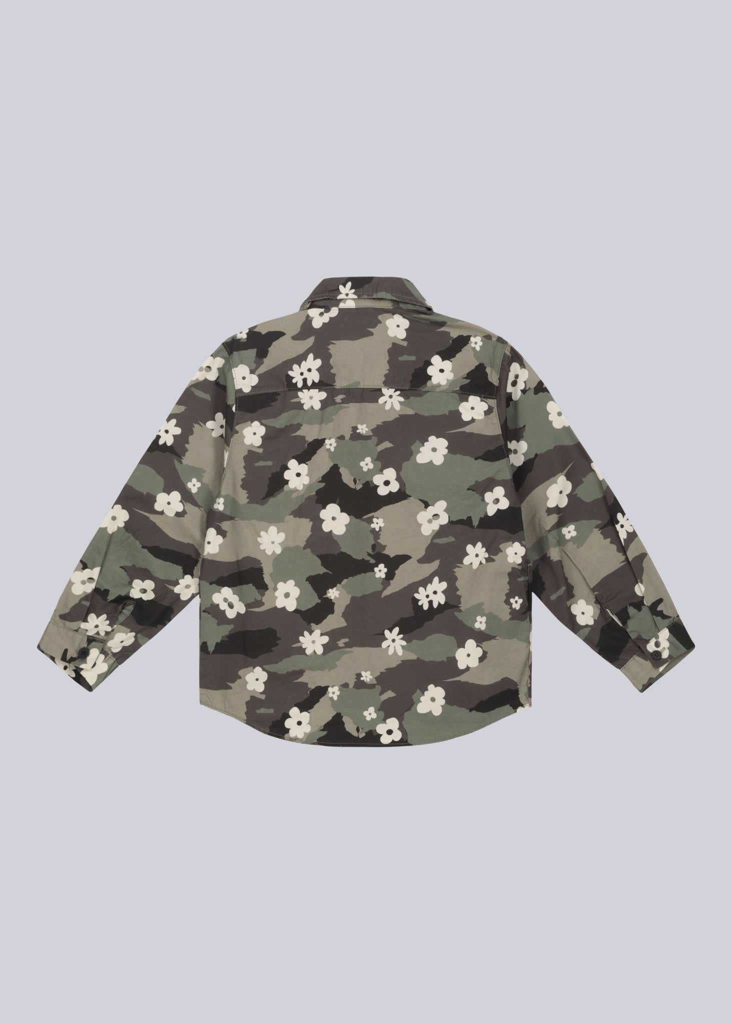 Camicia a Fiori Camouflage - Never Say Kids