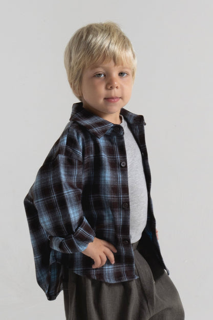 Camicia in Plaid - Never Say Kids