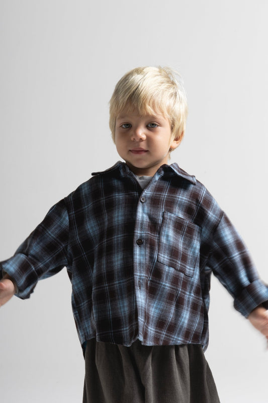 Camicia in Plaid - Never Say Kids