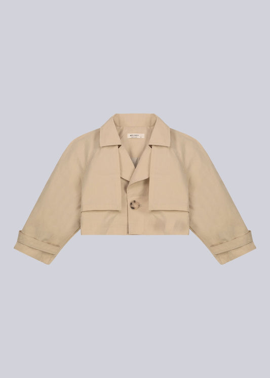 Giacca Corta Trench - Never Say Kids