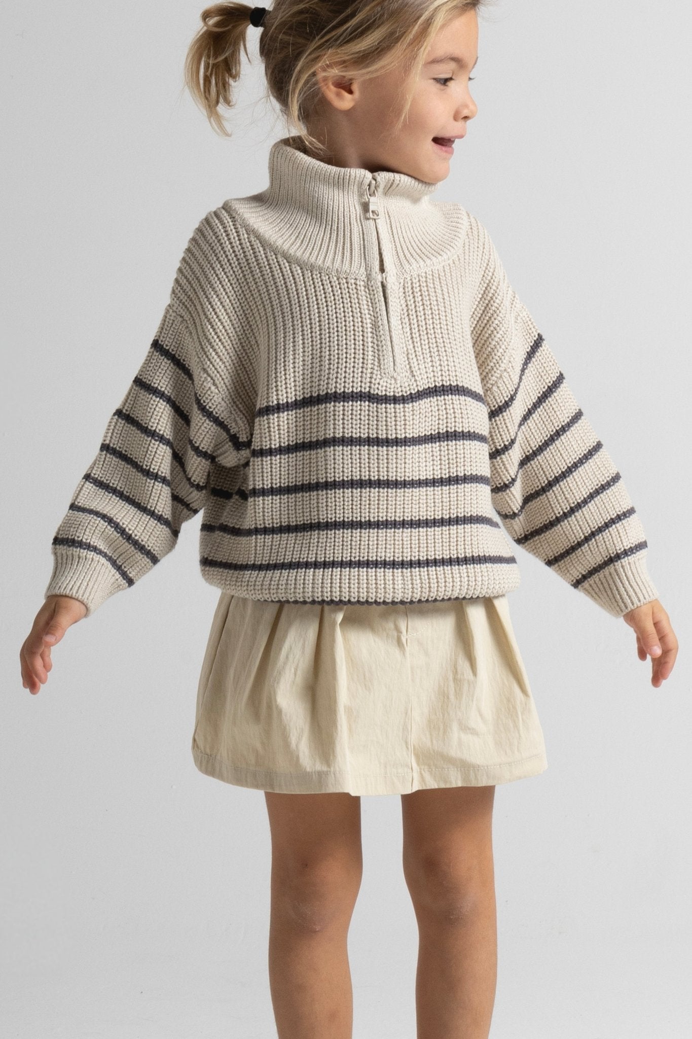 Maglione Half - Zip - Never Say Kids