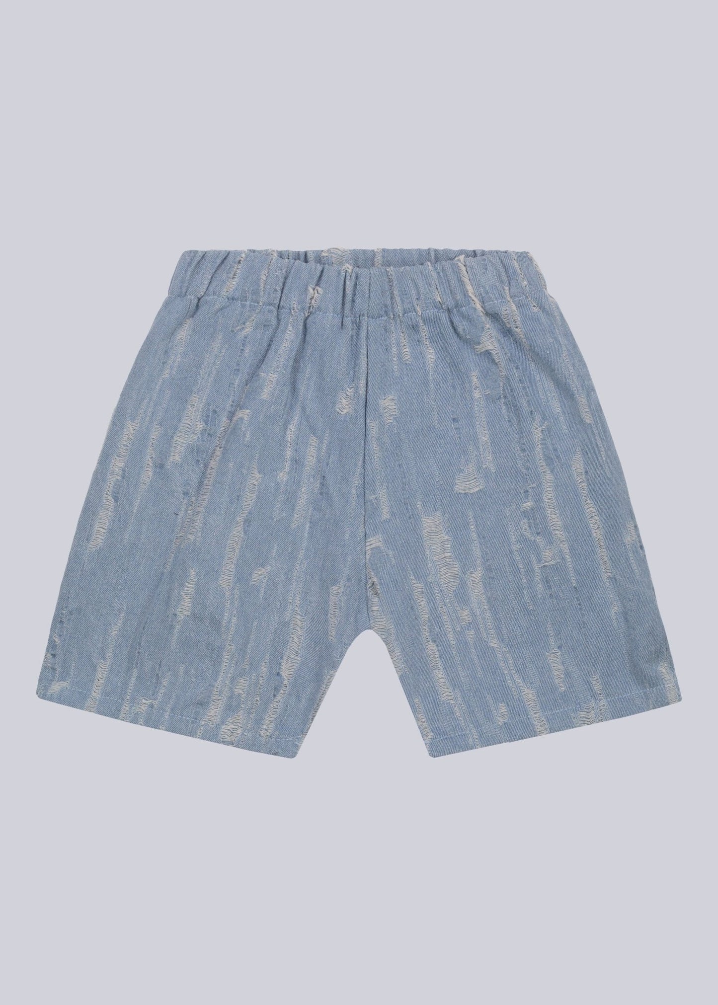 Pantaloncini in Denim Lavorato - Never Say Kids