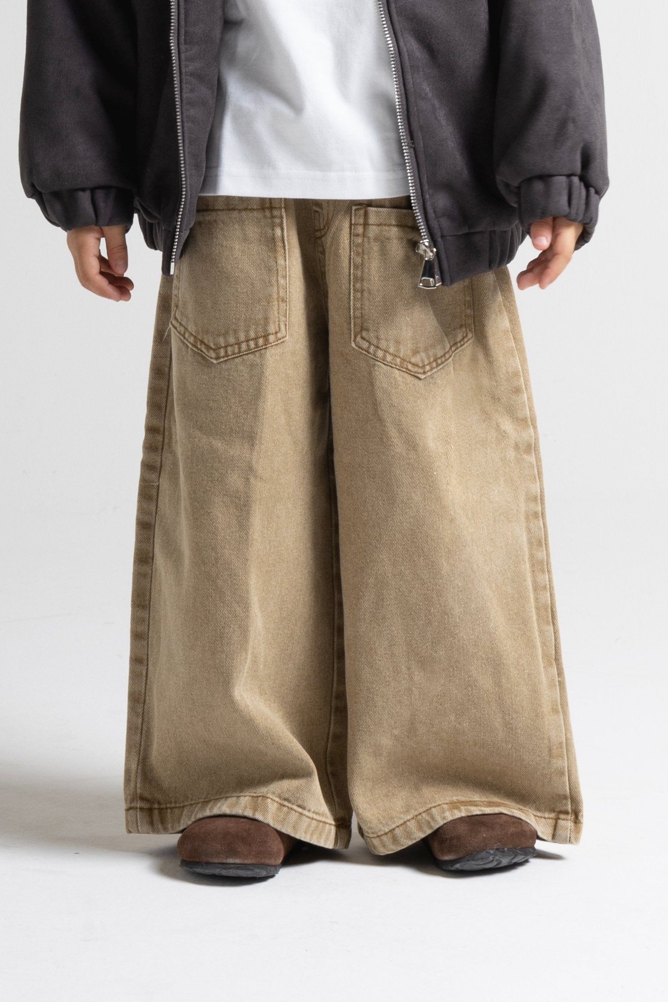 Pantaloni Denim Oversize - Never Say Kids