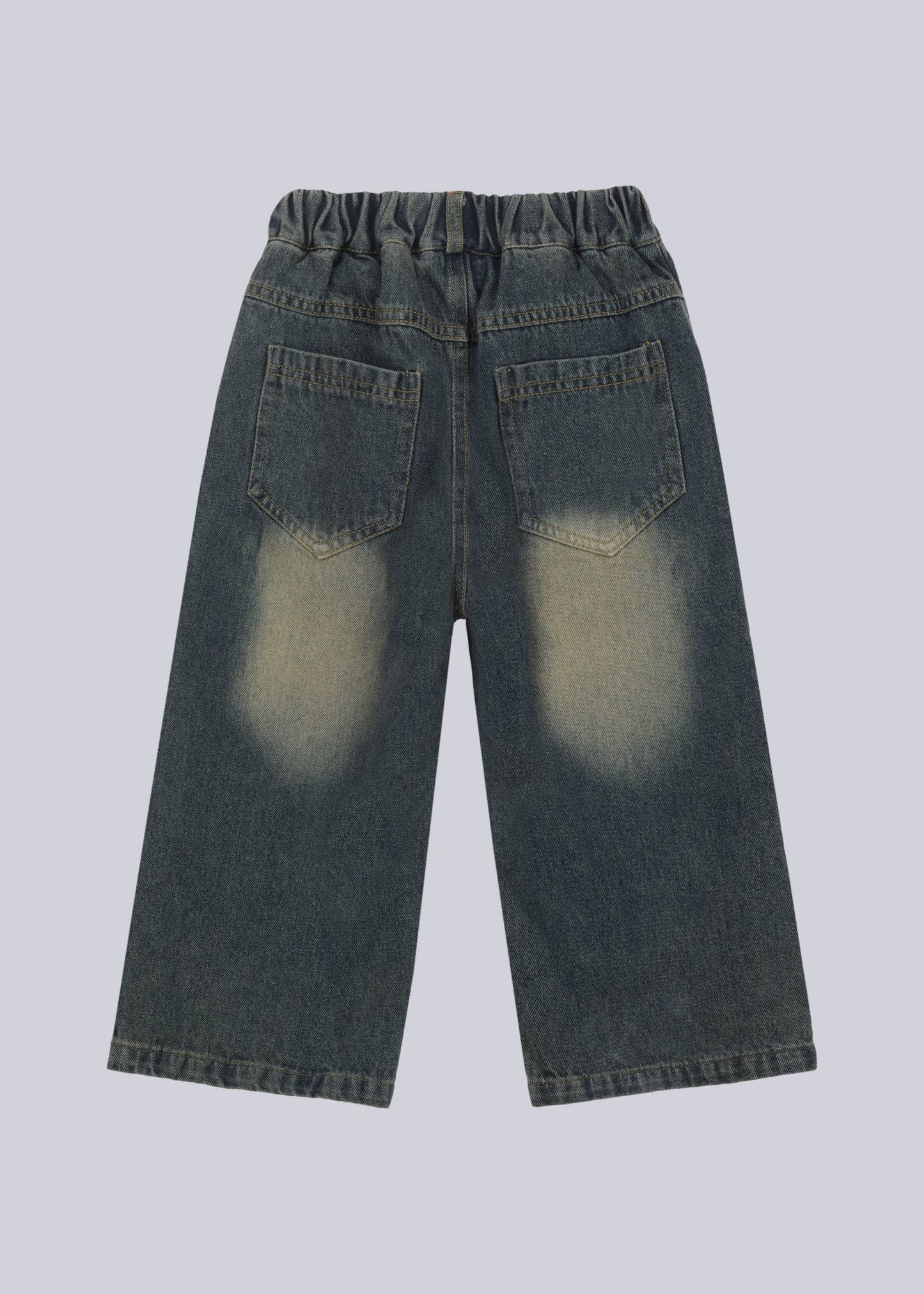 Pantaloni in Denim Slavati - Never Say Kids