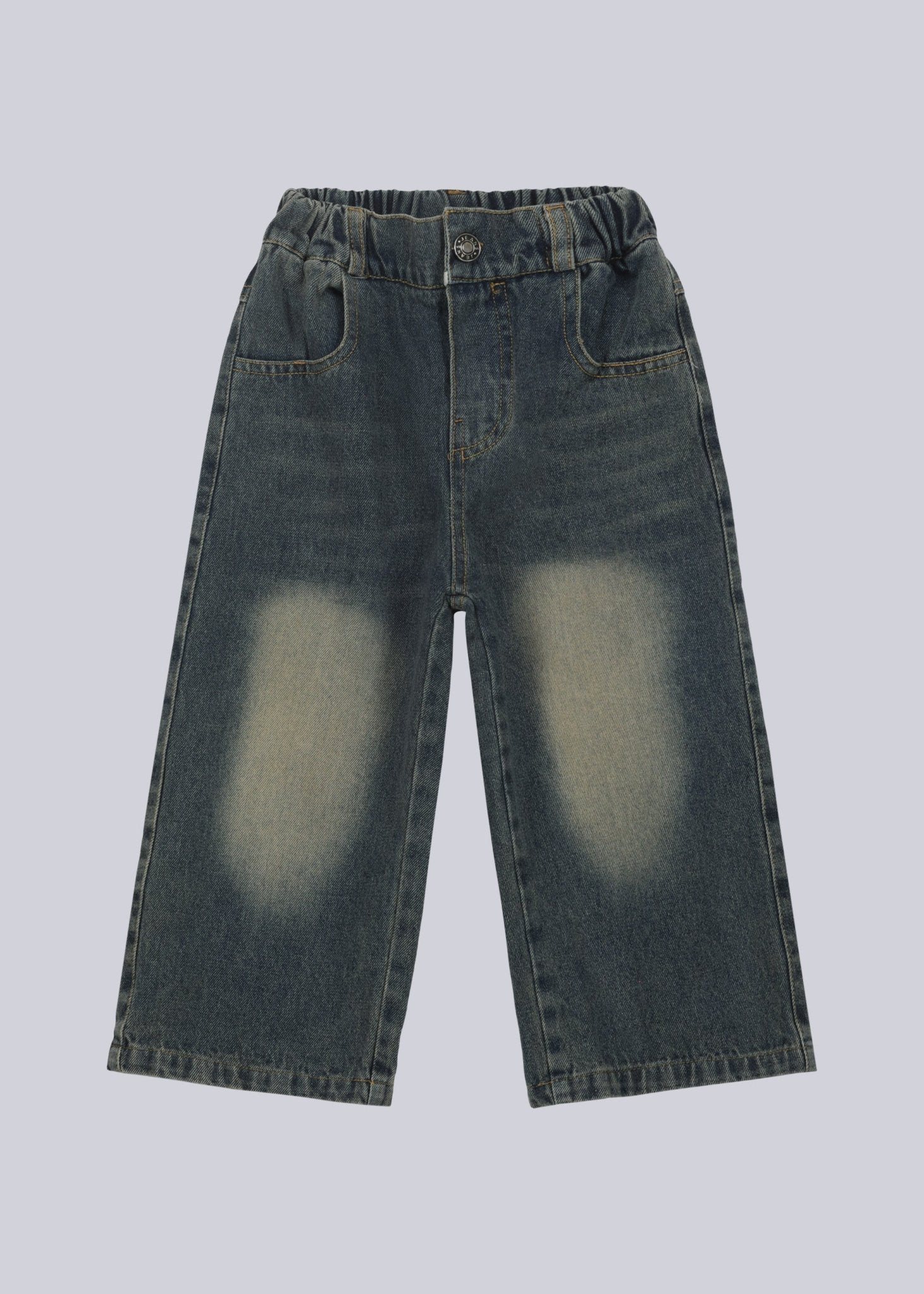 Pantaloni in Denim Slavati - Never Say Kids